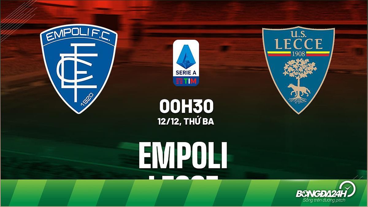 Nhận định trận đấu Empoli vs Lecce: Cuộc chiến giữa hai đội bóng khát điểm