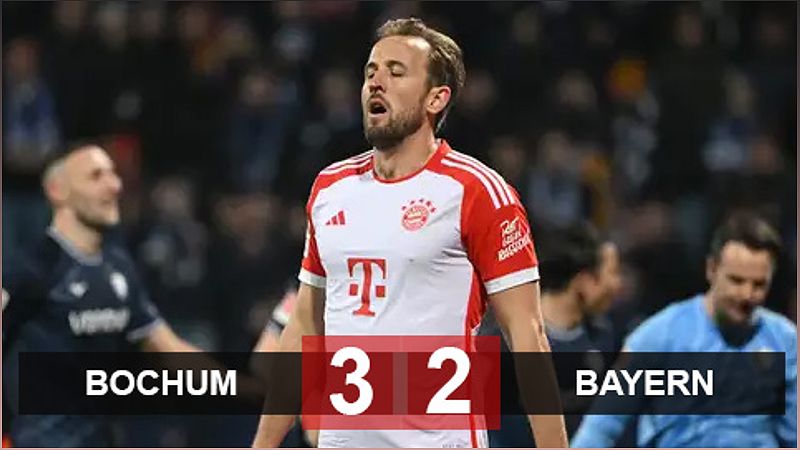 Bayern Munich tiếp tục gặp khó khăn khi thua Bochum - 1331351851