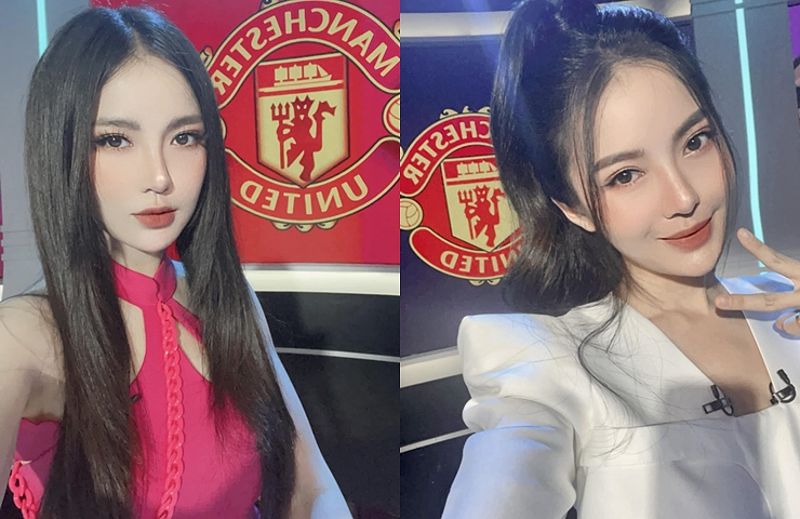 Fan MU nóng bỏng nhất Việt Nam - Tú Linh và Hoàng Yến Chibi: Vẻ đẹp quyến rũ và tài năng đa dạng - 1973614579
