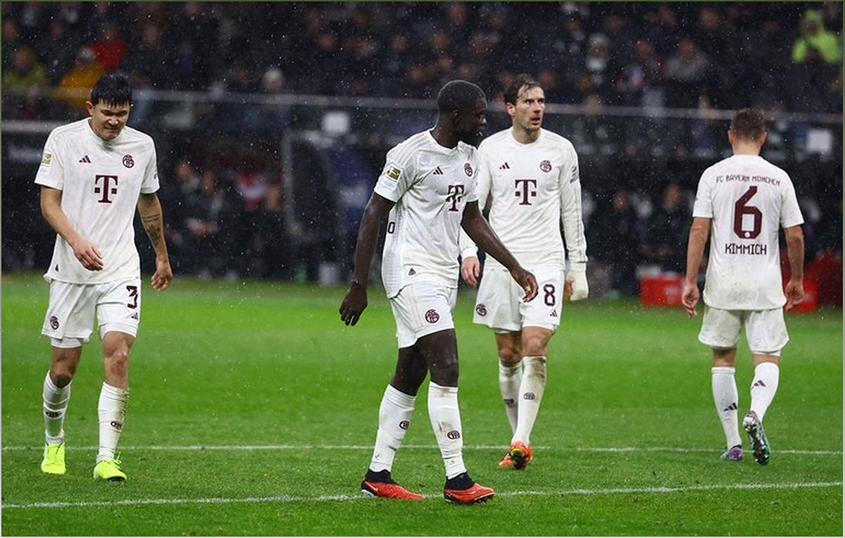 Bayern Munich Thua Đậm 1-5 trước Frankfurt: Đánh Mất Bất Bại Bundesliga